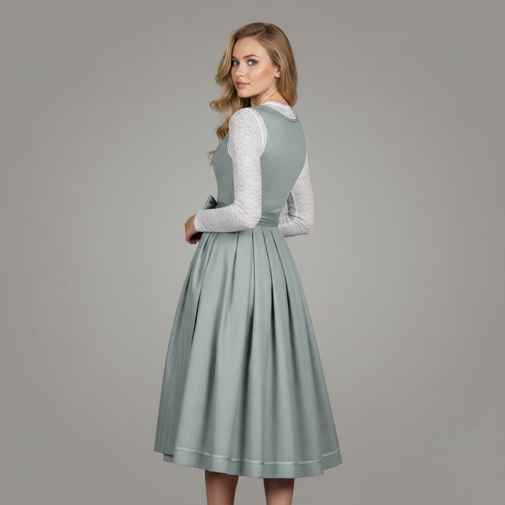 Elegant Dirndl Costume Dress | Women's Oktoberfest Outfit