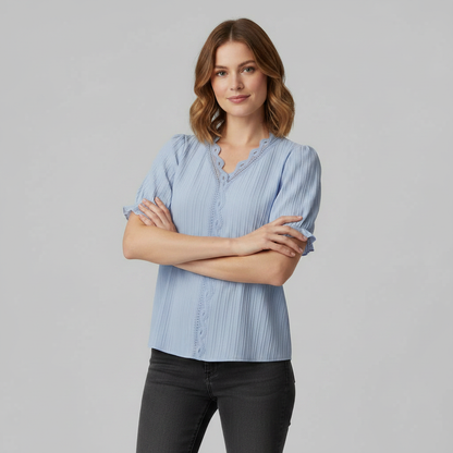 Astrid Blouse | Elegant Summer Blouse for Women