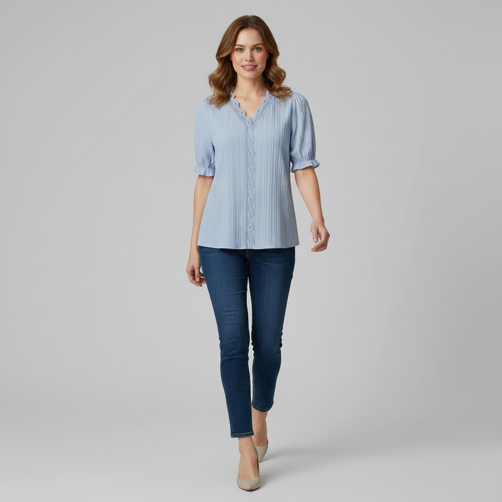Astrid Blouse | Elegant Summer Blouse for Women