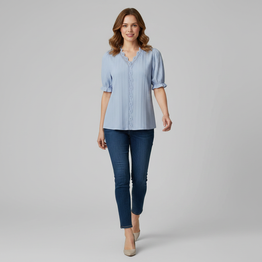 Astrid Blouse | Elegant Summer Blouse for Women