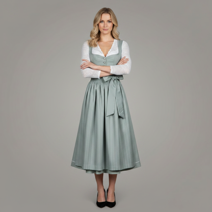 Elegant Dirndl Costume Dress | Women's Oktoberfest Outfit