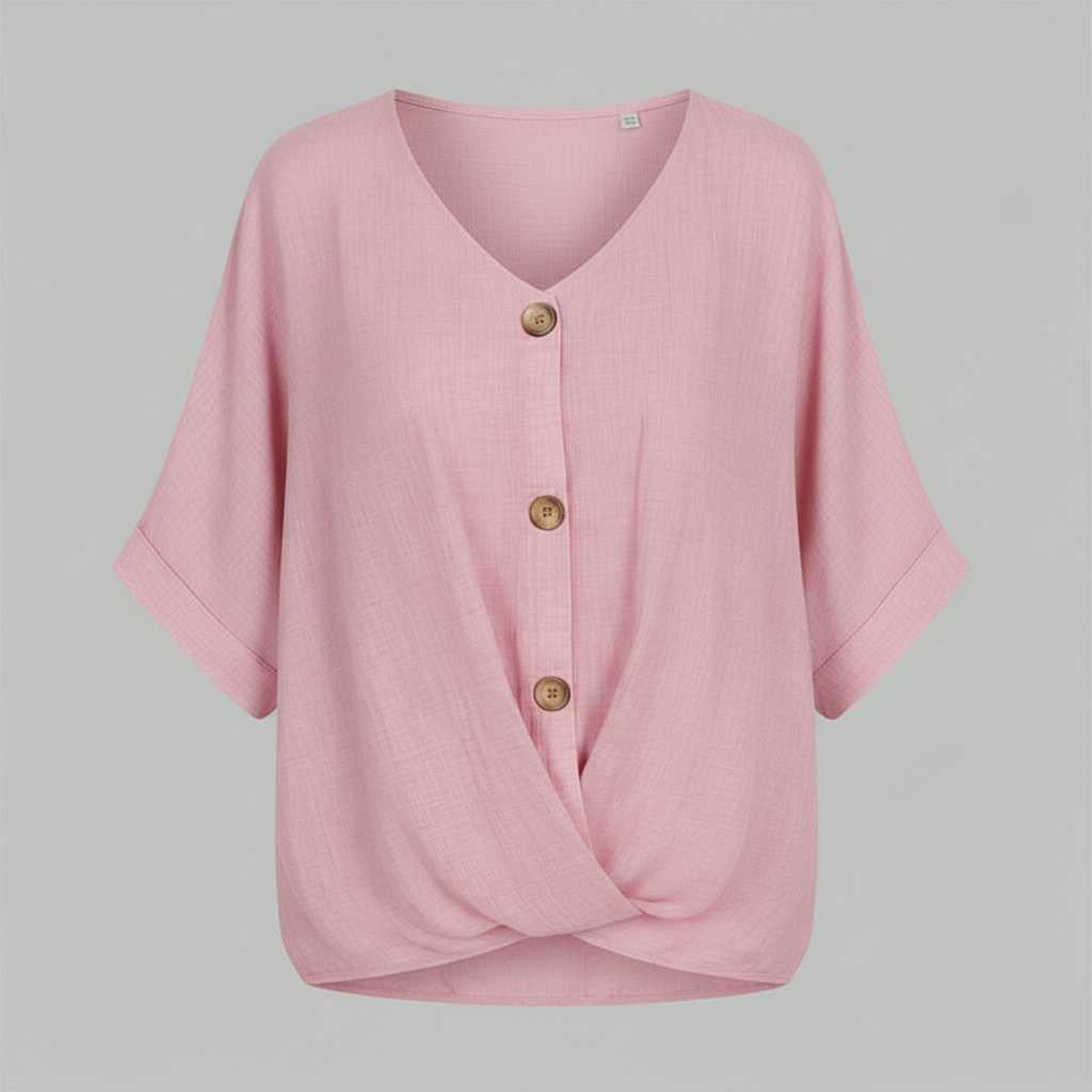 Elegant V-Neck Long Sleeve Blouse | Women's Fashion Top
