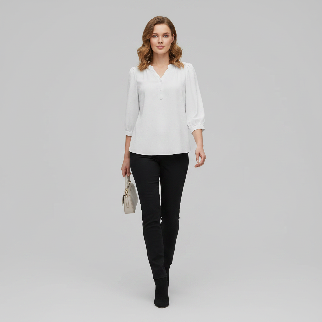Silk Blouse for Women | Stylish Patchwork Summer Top