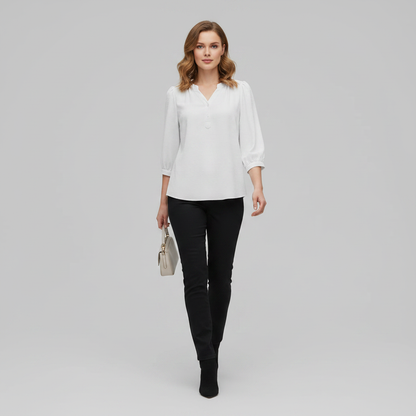 Silk Blouse for Women | Stylish Patchwork Summer Top