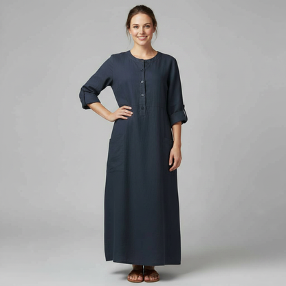 Tina | Women's Plus Size Summer Dress in Soft Fabric