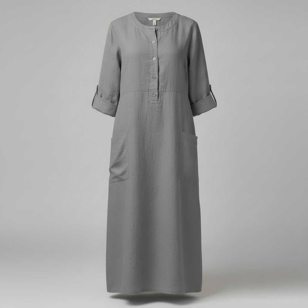 Tina | Women's Plus Size Summer Dress in Soft Fabric