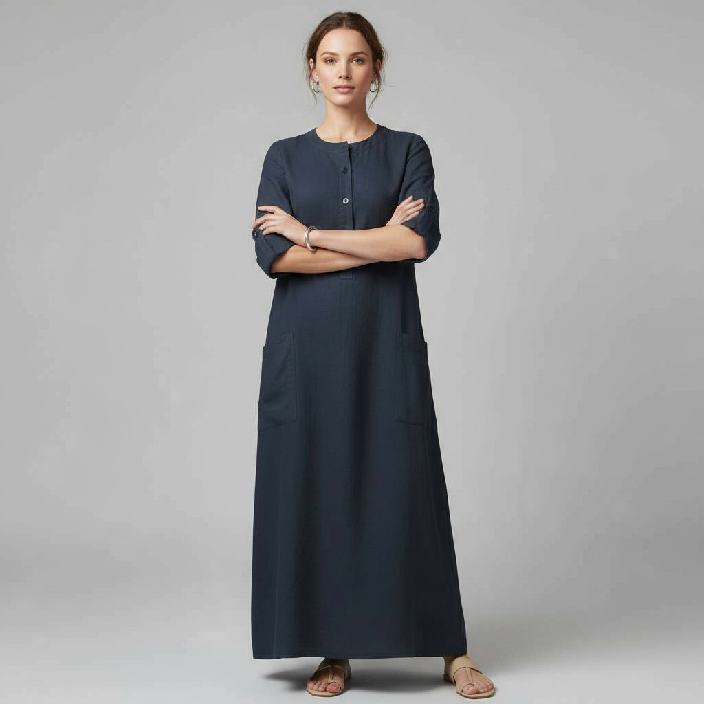 Tina | Women's Plus Size Summer Dress in Soft Fabric