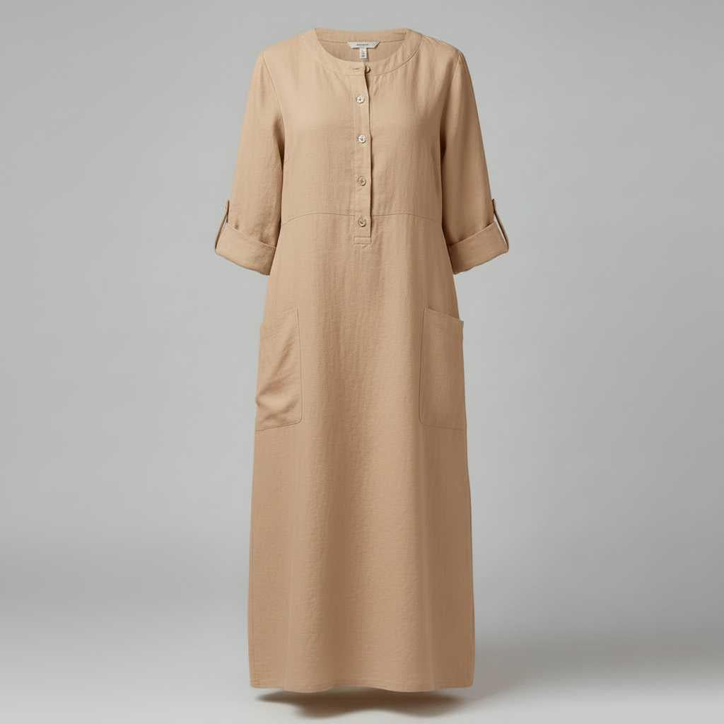 Tina | Women's Plus Size Summer Dress in Soft Fabric