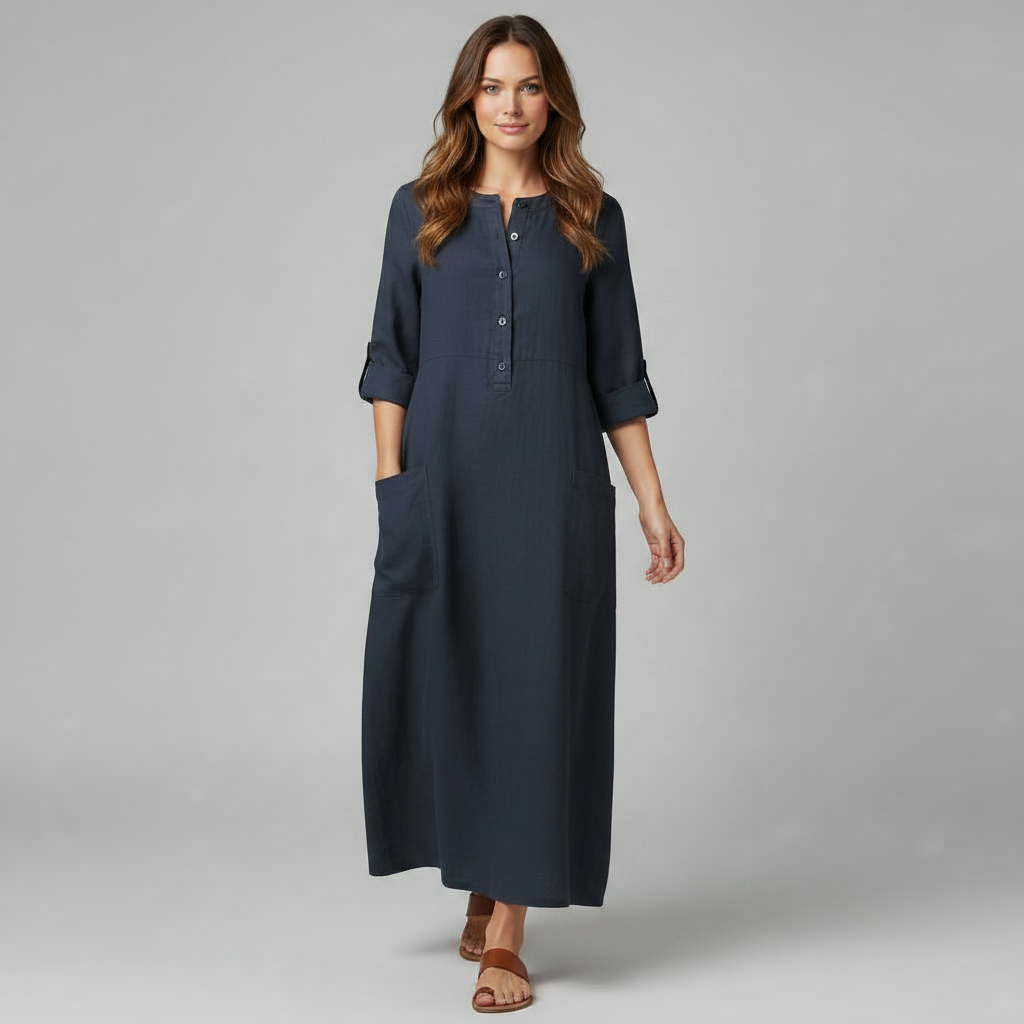 Tina | Women's Plus Size Summer Dress in Soft Fabric