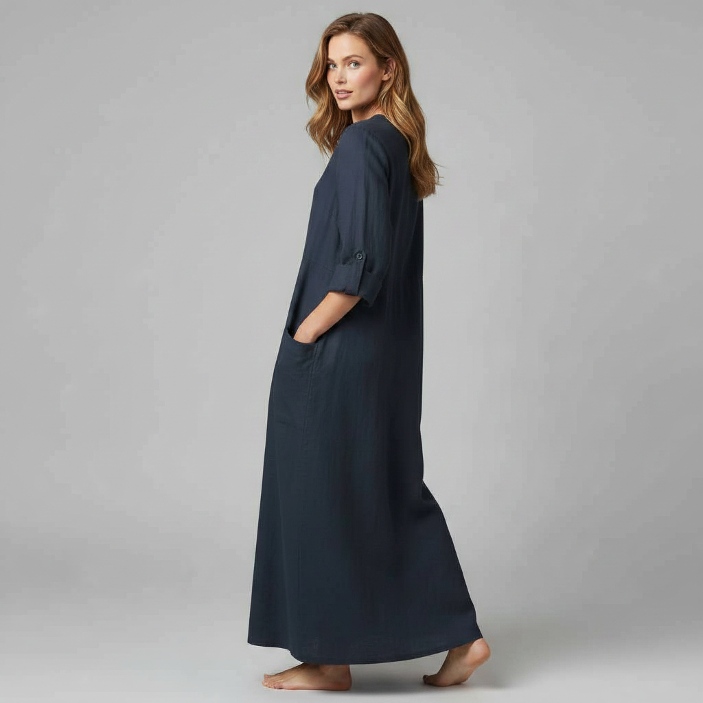 Tina | Women's Plus Size Summer Dress in Soft Fabric