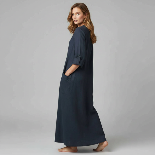 Tina | Women's Plus Size Summer Dress in Soft Fabric